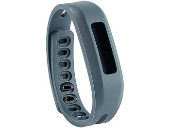 newgen medicals Wechsel-Armband für Fitness-Armband FBT-50, grau