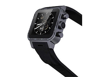 simvalley Mobile 1.5"-Smartwatch AW-420.RX mit Android 4 / BT / WiFi (refurbished)