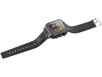 simvalley Mobile 1.5"-Smartwatch AW-420.RX mit Android 4 / BT / WiFi (refurbished)