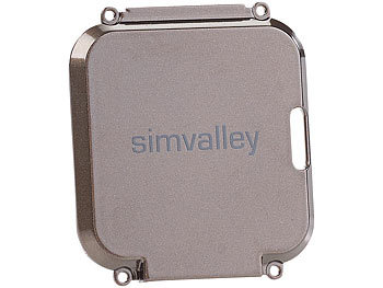 simvalley Mobile 1.5"-Smartwatch AW-414.Go inkl. BT-Headset