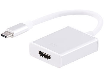 USB C to HDMI: Callstel Adapter USB-C-Stecker auf HDMI-Buchse
