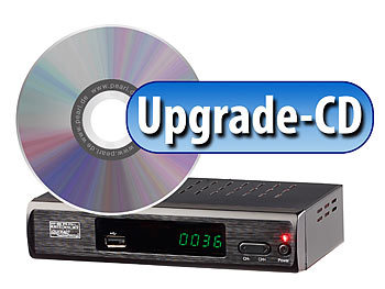 DVB T2 Receiver klein: auvisio Upgrade-CD zur Aktivierung der USB-Aufnahmefunktion von DTR-400.fhd