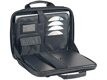 Xcase Notebook-Tasche mit Griff (für Notebooks bis 15")