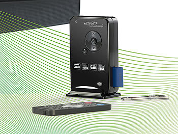 auvisio auvisio Ultrakompakter TV-Mediaplayer mit SD/MMC-Slot & USB