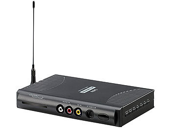 auvisio DVB-T-Fernseh-Box & USB-Recorder für TFT-Bildschirme