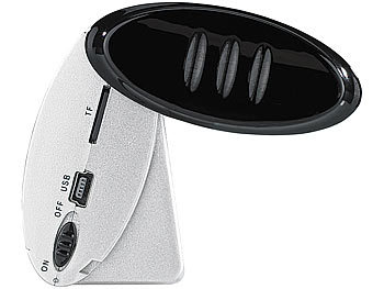 OctaCam Hightech-Tischuhr mit SD-Videokamera und Voice-Recorder