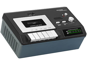 auvisio USB-Kassetten-Player UCR-2200 zum Abspielen & Digitalisieren
