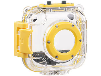Somikon Kinder-HD-Actioncam mit Unterwasser-Gehäuse, Versandrückläufer