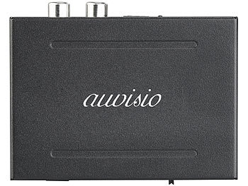 auvisio HDMI-Audio-Konverter mit Cinch- und Toslink-Kabel