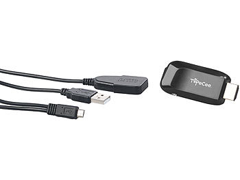 TVPeCee WLAN-HDMI-Stick für Miracast, Mirroring, AirPlay (Versandrückläufer)