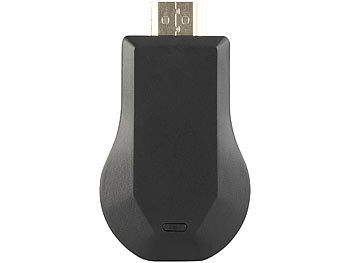 TVPeCee WLAN-HDMI-Stick für Miracast, Mirroring, AirPlay, Chromecast und DLNA