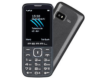 simvalley Mobile Dual-SIM-Handy mit 6,1-cm-Display (2,4"), Bluetooth, FM, Vertrags-frei