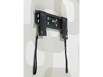 auvisio Ultraflache TV-Halterung VESA600 für TFT/LCD/Plasma 81-127 cm (32-50")