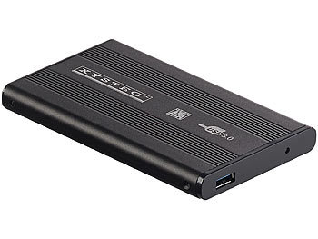 Gehäuse für Festplatten: Xystec Externes USB-3.0-Festplattengehäuse für 2,5"-SATA-Festplatten