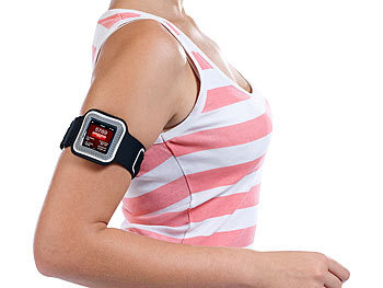 Xcase Oberarm-Sport-Armband für iPod nano 6G, spritzwassergeschützt