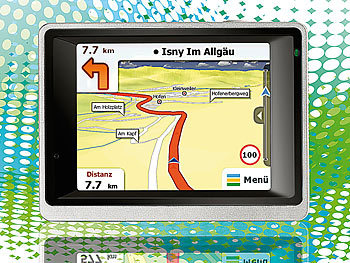 PEARL 3,5"-GPS-Navigationssystem VX-35 Easy D-A-CH