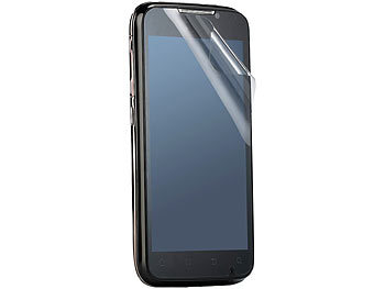 simvalley Mobile Displayschutzfolie für Smartphone SP-140 (3er Pack)