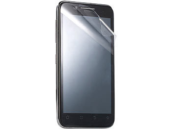 simvalley Mobile Displayschutzfolie für Smartphone SPX-8