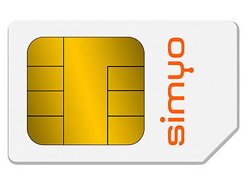 simyo SIM-Karte Handytarif 9 ct/Min. & SMS inkl. Internet-Flat