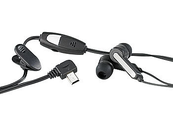 simvalley Mobile InEAR-Stereo-Headset für Handy SX-320 & SX-330