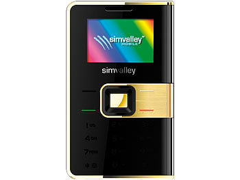 simvalley Mobile Handy RX-280 "Pico COLOR" Gold (refurbished)