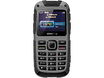 simvalley Mobile GPS-Outdoor-Handy XT-930, Dual-SIM, VERTRAGSFREI (refurbished)