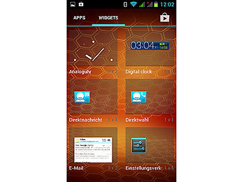 simvalley Mobile Dual-SIM-Smartphone SP-120 Android 4.0 (refurbished)