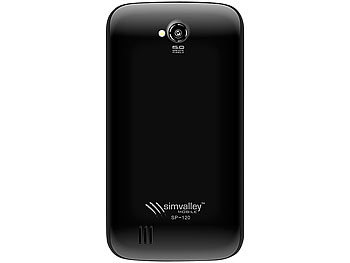 simvalley Mobile Dual-SIM-Smartphone SP-120 DualCore 4.0", Android 4.1