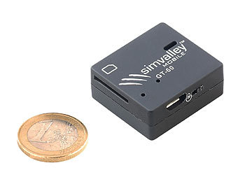 simvalley Mobile GSM-Tracker GT-60 inkl. wasserfester Tasche