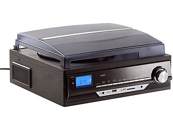 auvisio USB-Plattenspieler "UPL-850.MP3" mit MP3-Recorder (refurbished)