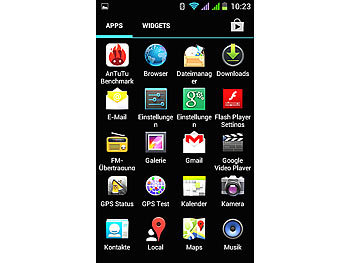 simvalley Mobile Dual-SIM-Smartphone SPX-6 DualCore 5.2", Android 4.0 (refurbished)