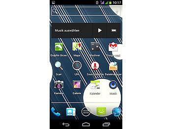 simvalley Mobile Dual-SIM-Smartphone SPX-12 DualCore 5.2", Android 4.0