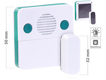 Kühlschranktür Alarm: VisorTech Universal-Türschließ-Erinnerungs-Alarm mit 15/30 Sekunden Auslösezeit