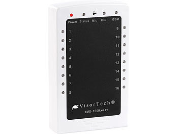 VisorTech GSM-Alarmanlage mit Funk & Handynetz-Anbindung XMD-1600.easy
