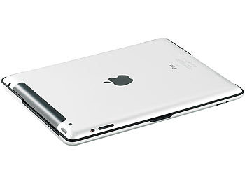 GeneralKeys Alu-Schutzcover ISC-288 mit Tastatur für iPad 2