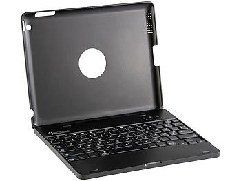GeneralKeys Netbook-Case für iPad2, 4000 mAh Akku, Tastatur mit Bluetooth