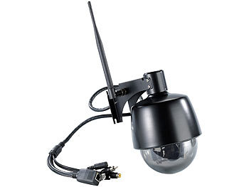 7links Speed-Dome Outdoor-IP-Kamera mit 3x opt. Zoom IPC-430.WiFi