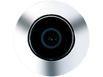 Somikon Digitale Türspion-Kamera mit manueller Foto- und Videoaufnahme