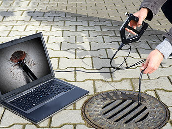Somikon Wasserfestes USB-Endoskop, HD-Kamera und Greifer (Versandrückläufer)