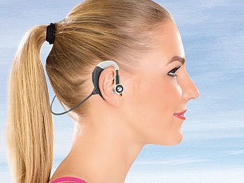 auvisio Kabelloses In-Ear-Sport-Headset SH-10.sp mit Bluetooth 4.1