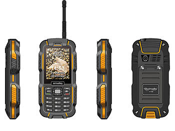 simvalley Mobile Dual-SIM-Outdoor-Handy mit Walkie-Talkie XT-980 (Versandrückläufer)