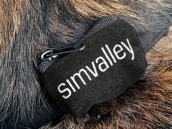 simvalley Mobile GPS-/GSM-Tracker GT-340.hu für Hunde, SMS-Ortung