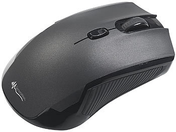 GeneralKeys Optische Multi-Device-Maus mit Funk- und Bluetooth, 2,4 GHz, 1.600 dpi