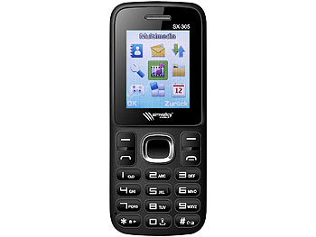 simvalley Mobile Dual-SIM-Handy SX-305 mit Bluetooth VERTRAGSFREI