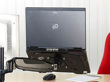 General Office Gasgefederter VESA Notebook- & Macbook-Schwenkarm bis 16"-Laptops