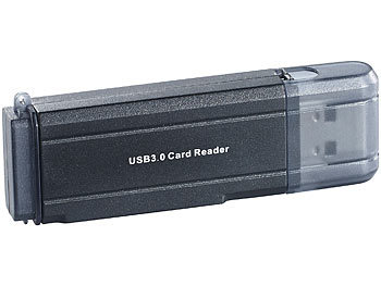 SD Card Reader: c-enter Cardreader mit USB 3.0 für SD(HC/XC) und microSD(HC/XC)