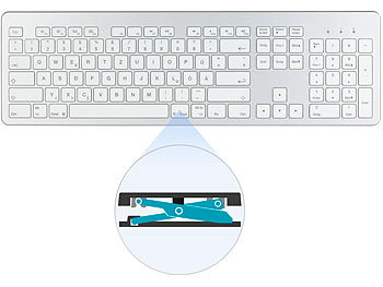 Tastatur mit Ziffernblock, Bluetooth
