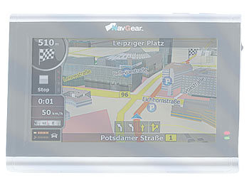 NavGear Multimedia Navisystem StreetMate GT-43-3D + D-Karten 1GB SD