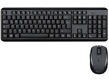 GeneralKeys Office-Set leise Funk-Tastatur-Maus-Kombination; 2.4 GHz; 10 m; silent