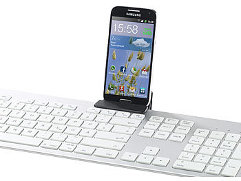 Smartphone-Clip-Halterung für Tastatur